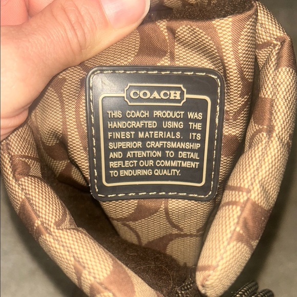 NWOT Coach Lace Up Boots Brown and Black Rugged Design - Picture 6 of 7